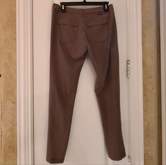 Patagonia Travel Hiking Pants Brown Size 6 - Picture 4 of 12